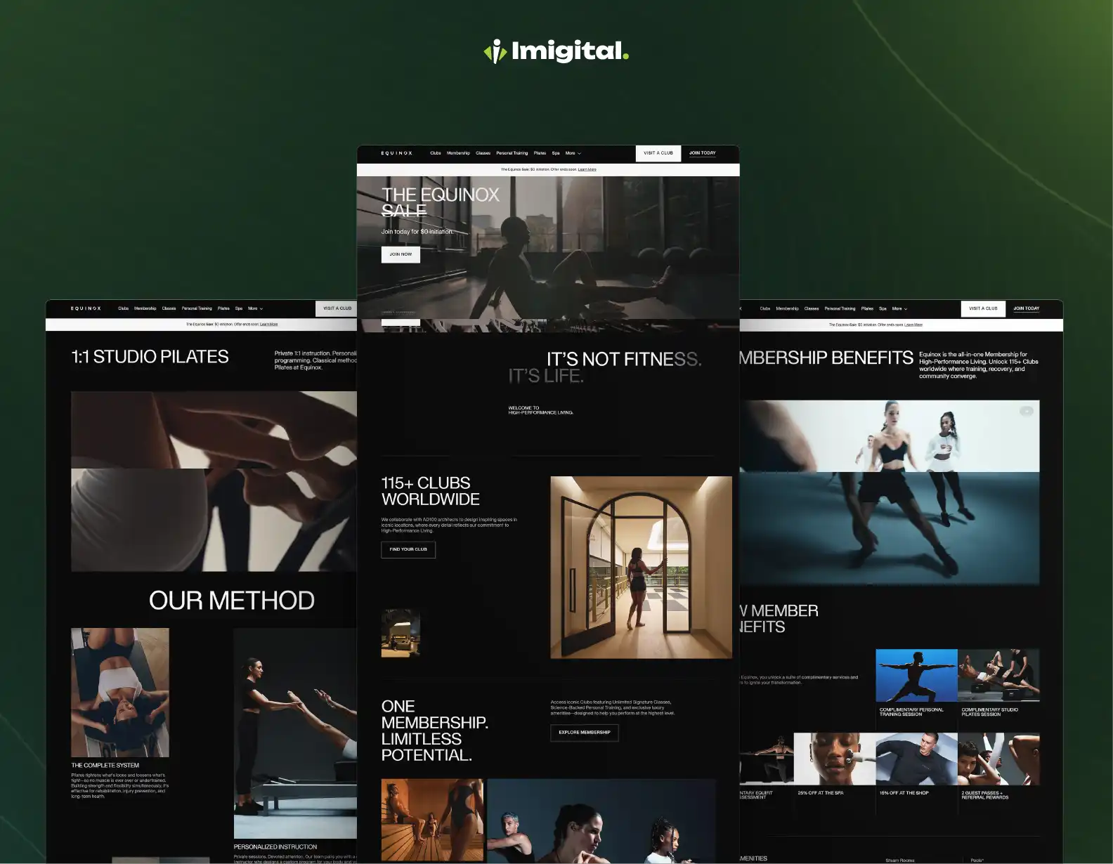 Equinox Website Design & Development